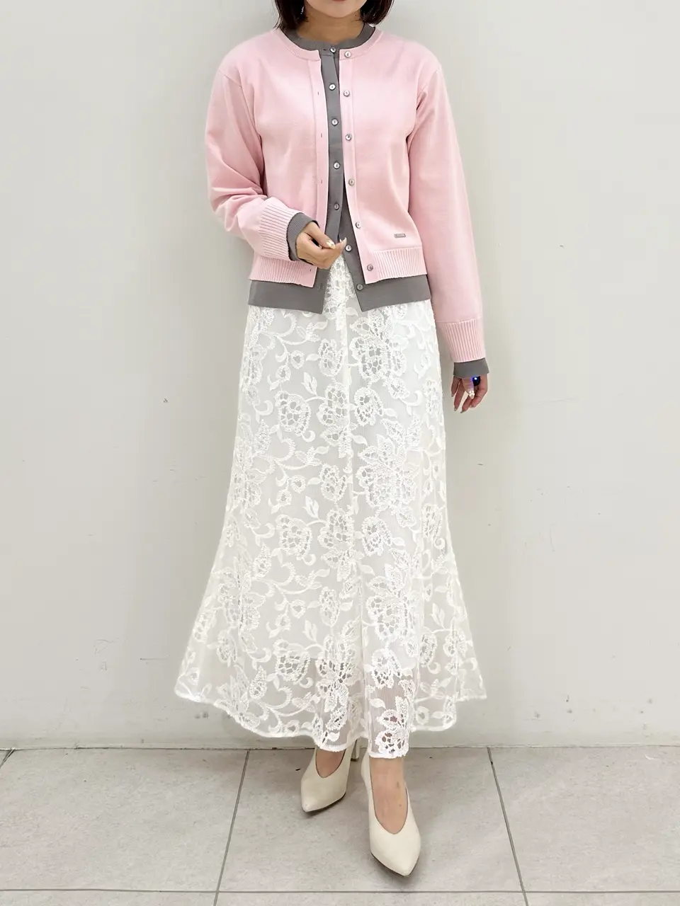 GRACE CONTINENTAL MORITA AI コーディネート画像