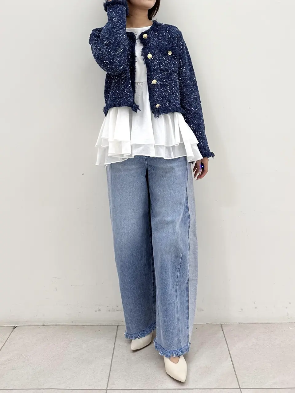 GRACE CONTINENTAL MORITA AI コーディネート画像