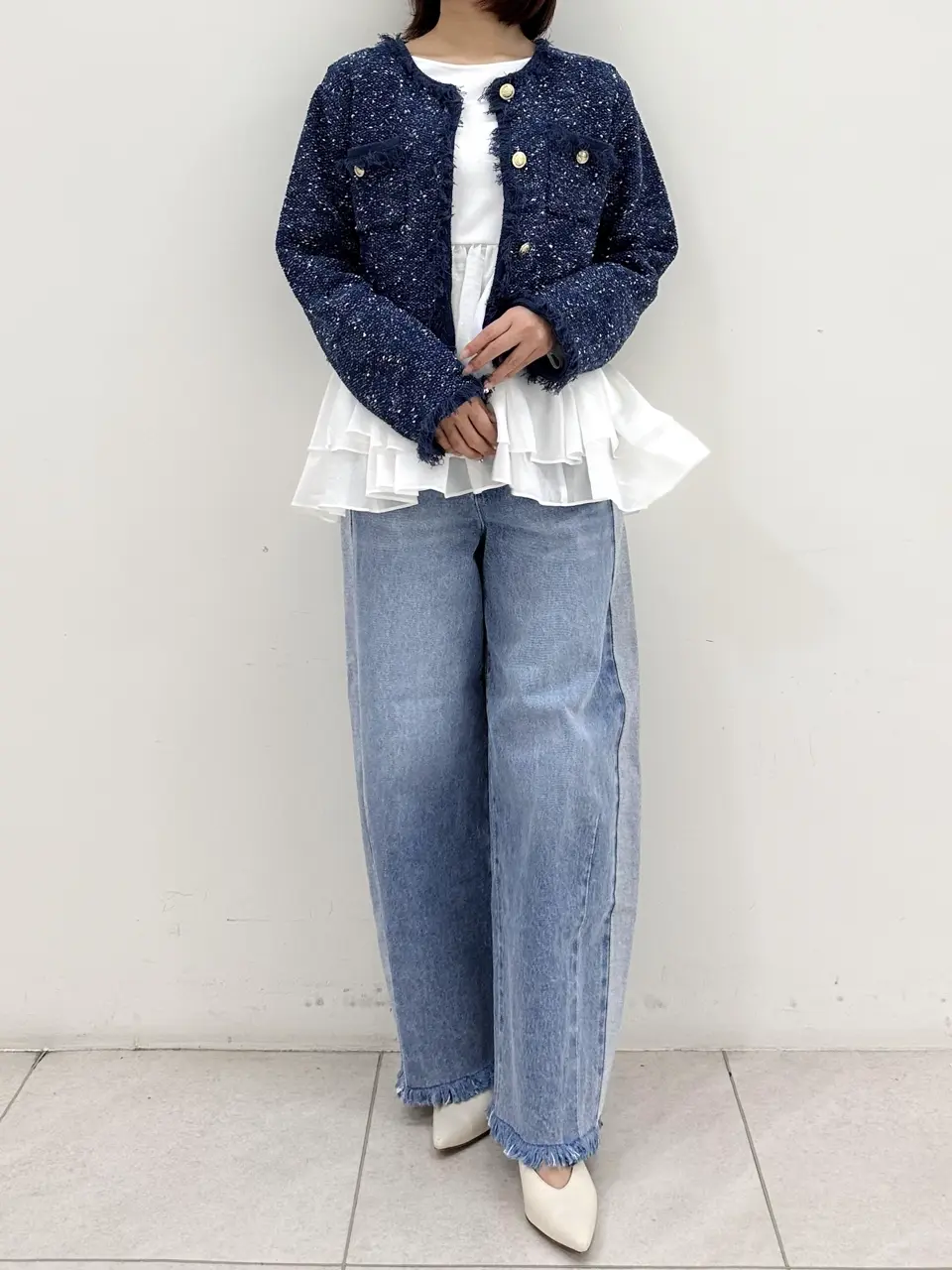 GRACE CONTINENTAL MORITA AI コーディネート画像