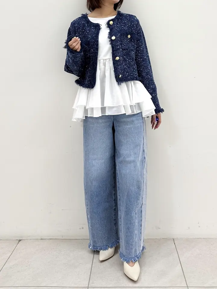 GRACE CONTINENTAL MORITA AI コーディネート画像