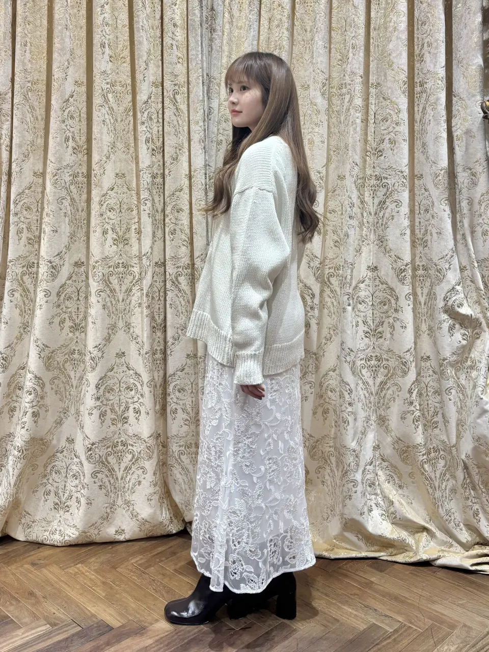 GRACE CONTINENTAL adachi miyuki コーディネート画像