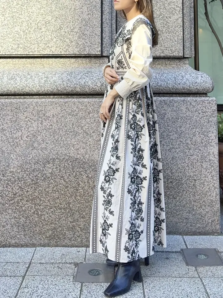 GRACE CONTINENTAL yukimi yonee コーディネート画像