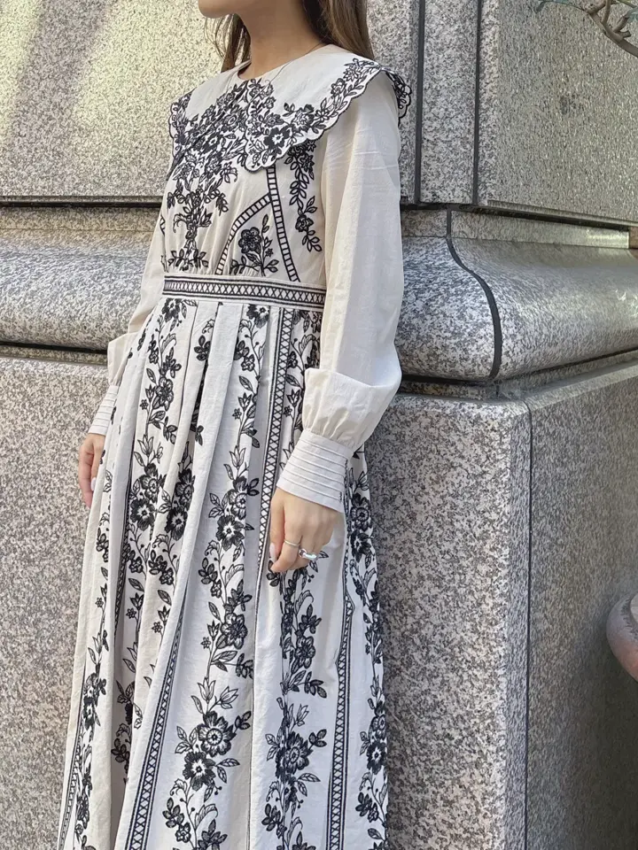 GRACE CONTINENTAL yukimi yonee コーディネート画像