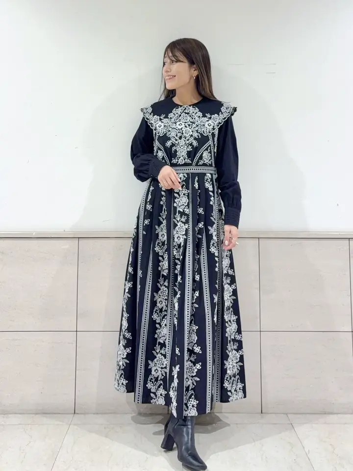 GRACE CONTINENTAL yukimi yonee コーディネート画像