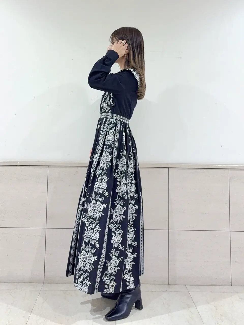 GRACE CONTINENTAL yukimi yonee コーディネート画像