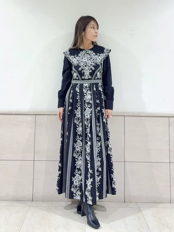 GRACE CONTINENTAL yukimi yonee コーディネート画像