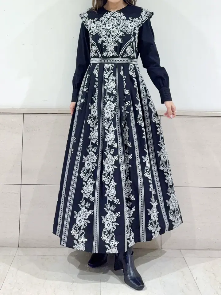 GRACE CONTINENTAL yukimi yonee コーディネート画像