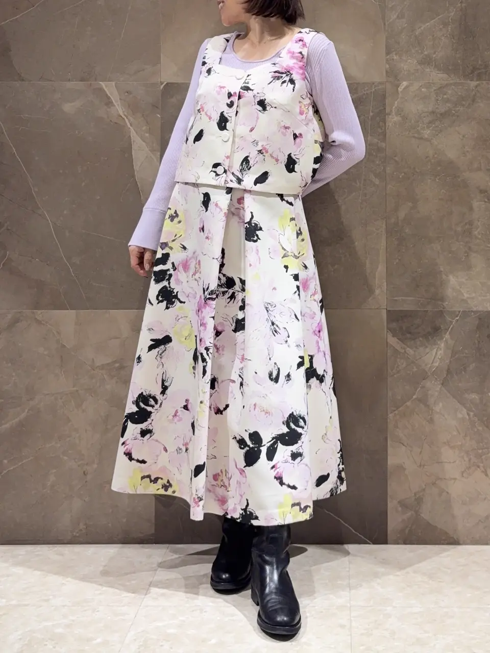 GRACE CONTINENTAL 穐山　香織 コーディネート画像