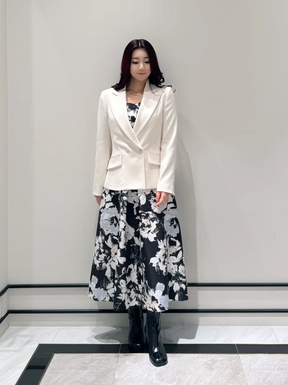 GRACE CONTINENTAL MOMOKO コーディネート画像