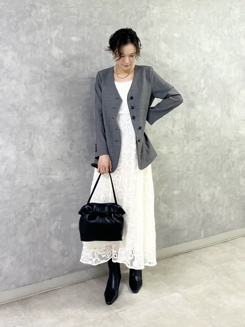 GRACE CONTINENTAL 亀田 未希 コーディネート画像