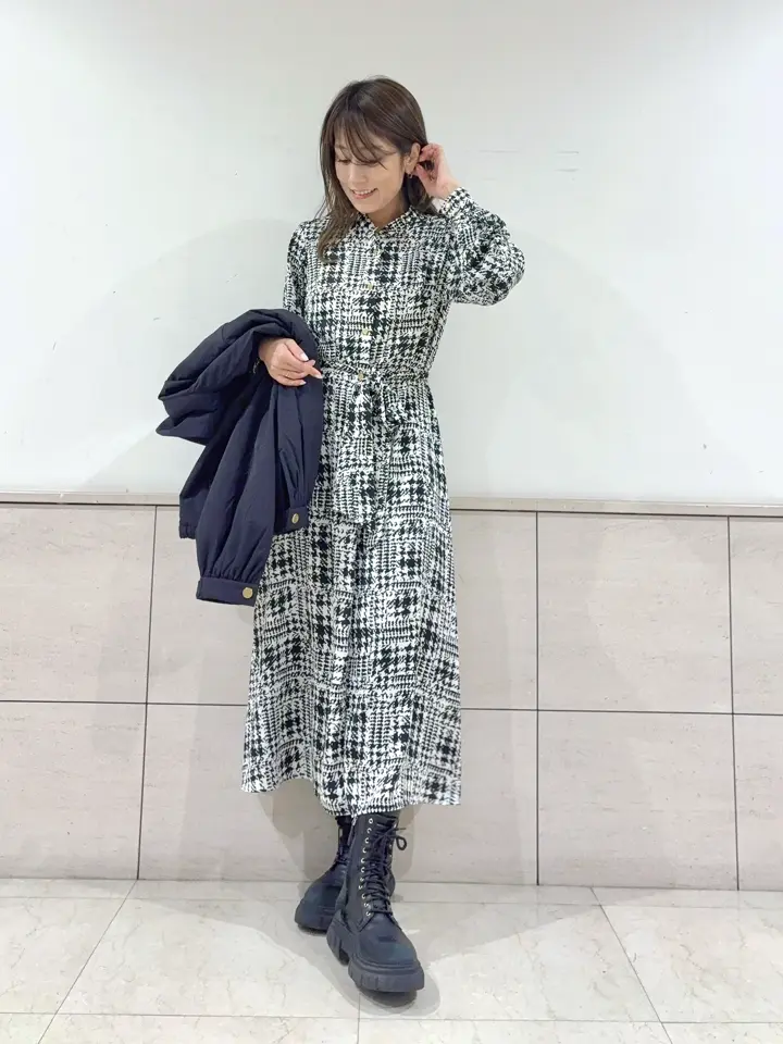 GRACE CONTINENTAL yukimi yonee コーディネート画像