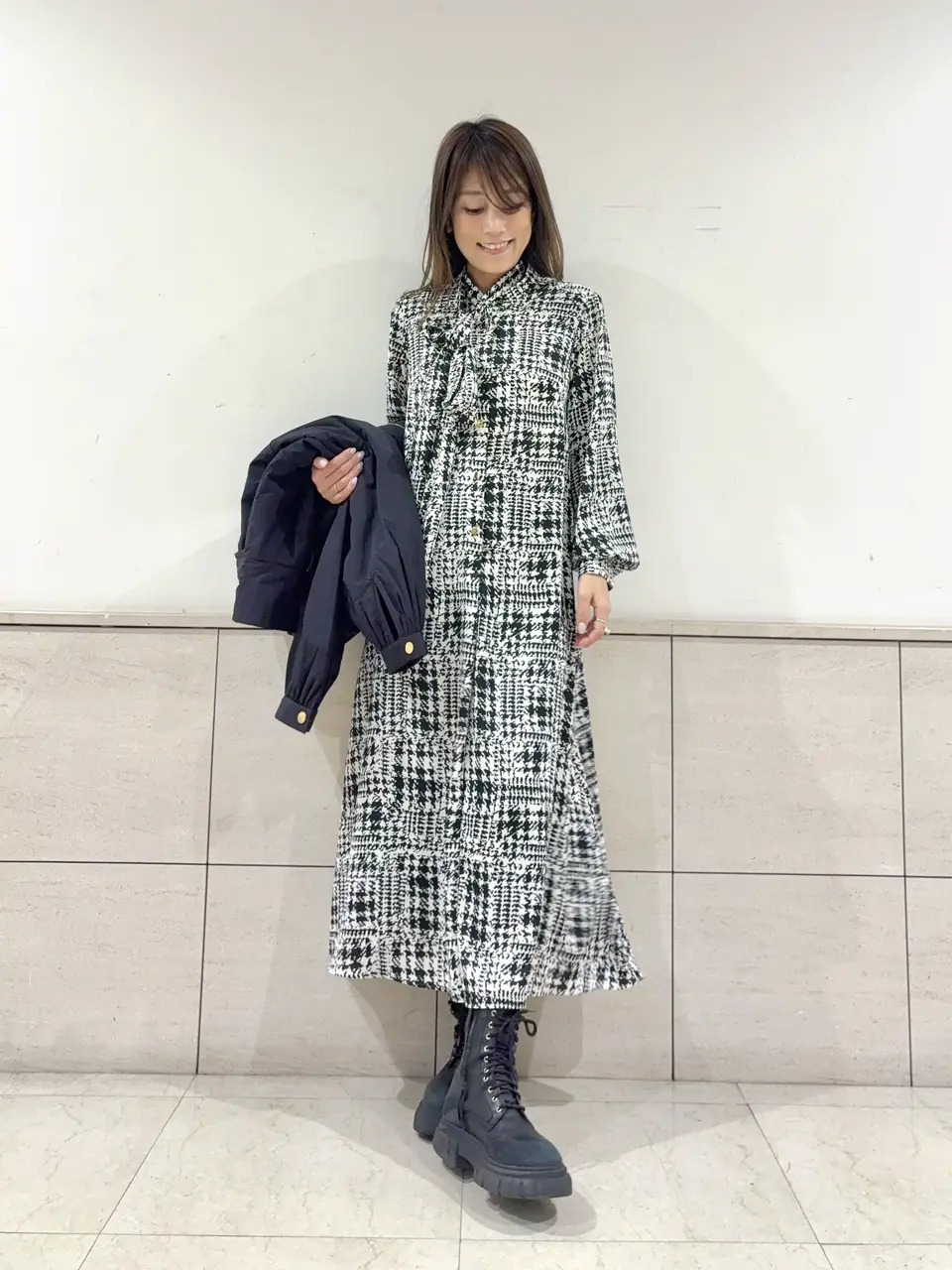 GRACE CONTINENTAL yukimi yonee コーディネート画像