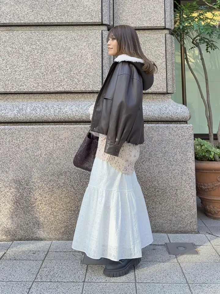 GRACE CONTINENTAL yukimi yonee コーディネート画像