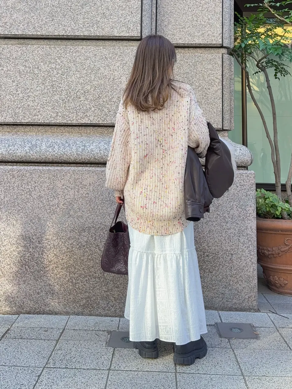 GRACE CONTINENTAL yukimi yonee コーディネート画像