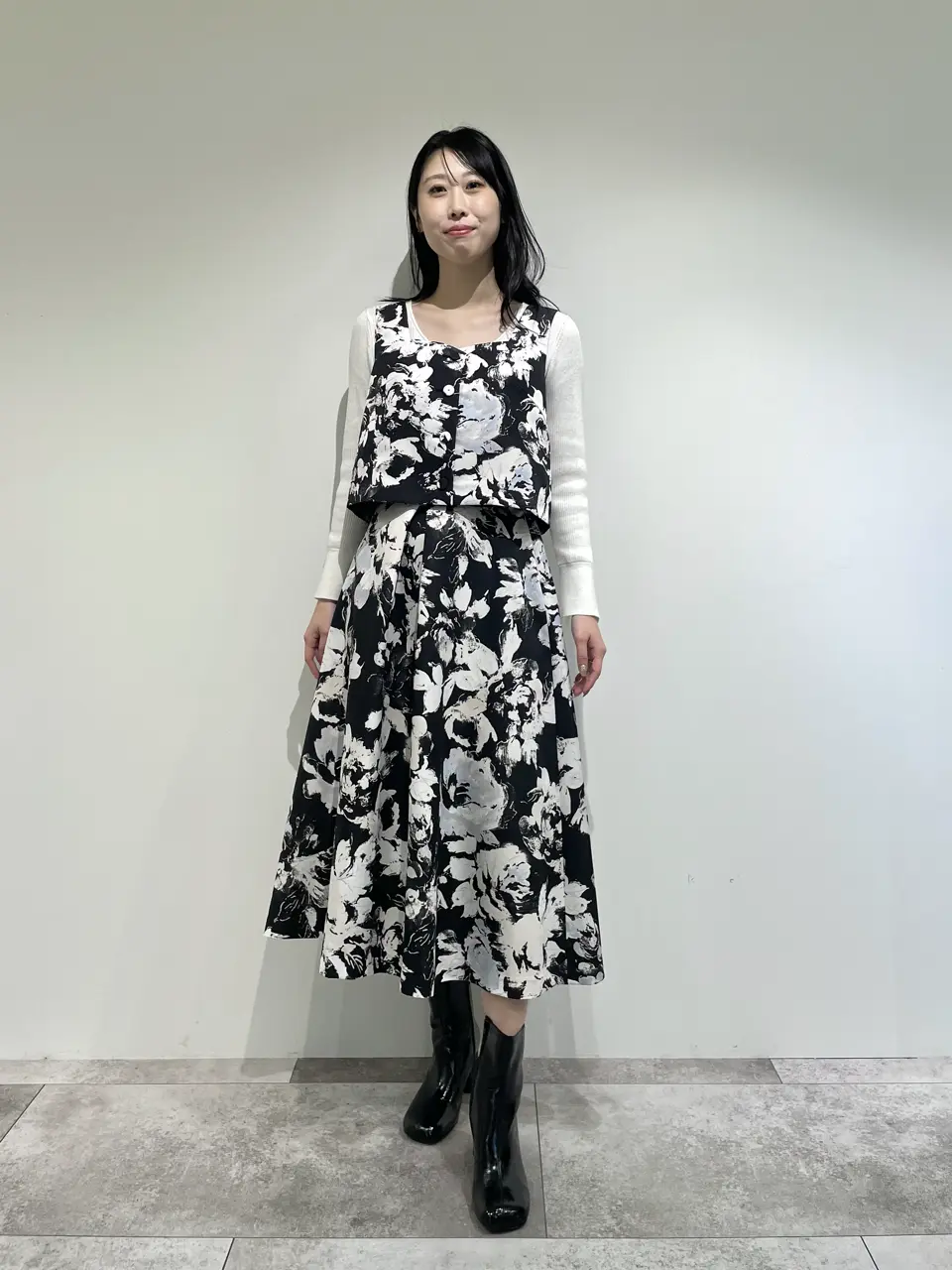 GRACE CONTINENTAL 端場　わかな コーディネート画像