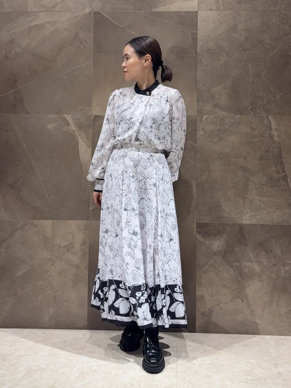 GRACE CONTINENTAL 穐山　香織 コーディネート画像