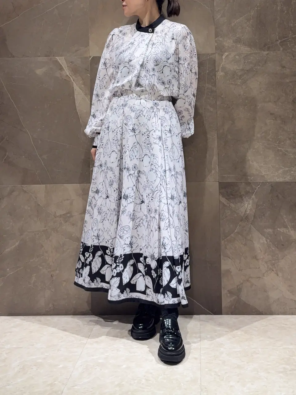 GRACE CONTINENTAL 穐山　香織 コーディネート画像