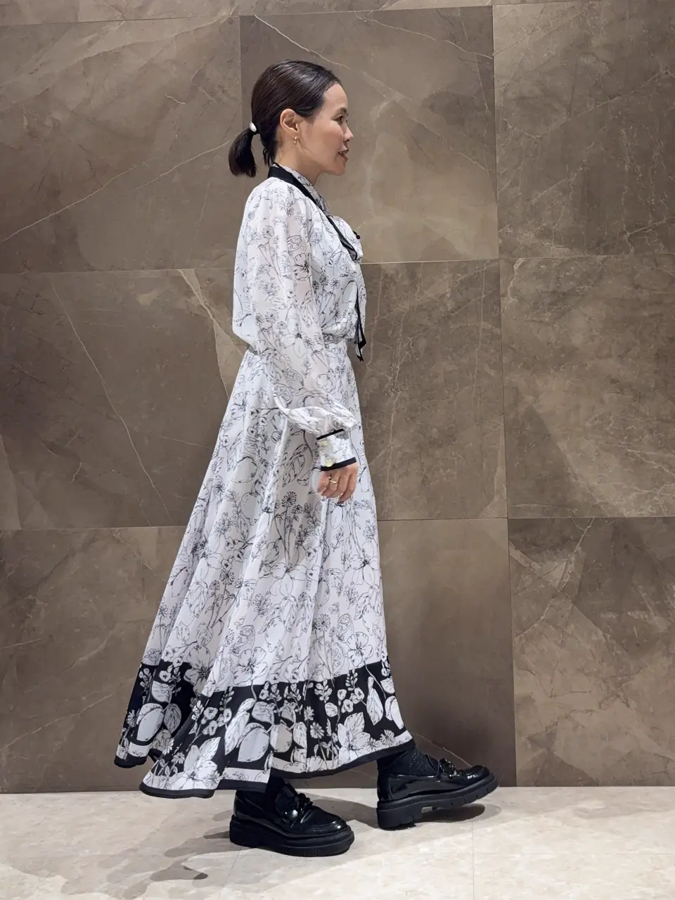 GRACE CONTINENTAL 穐山　香織 コーディネート画像