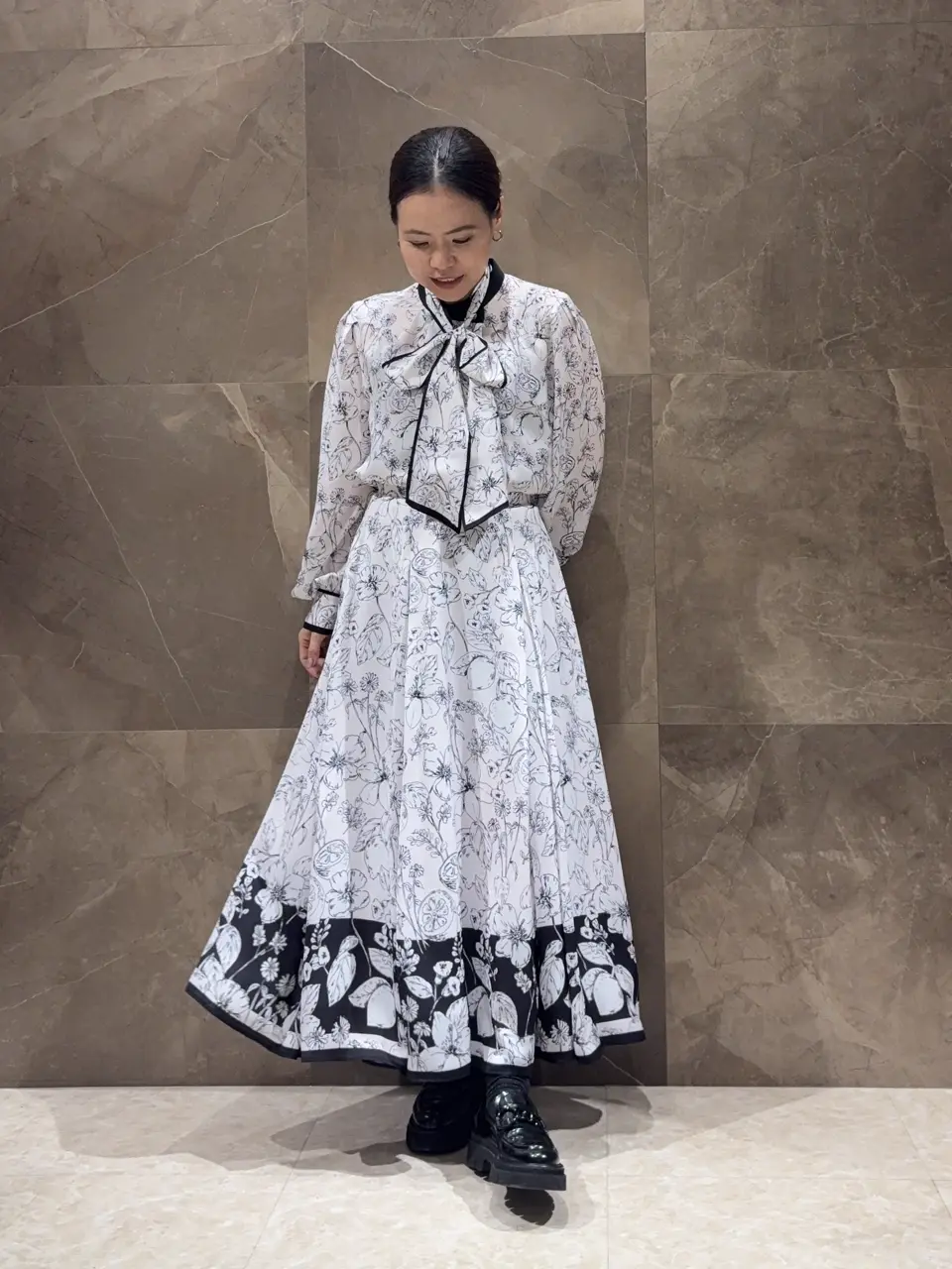 GRACE CONTINENTAL 穐山　香織 コーディネート画像