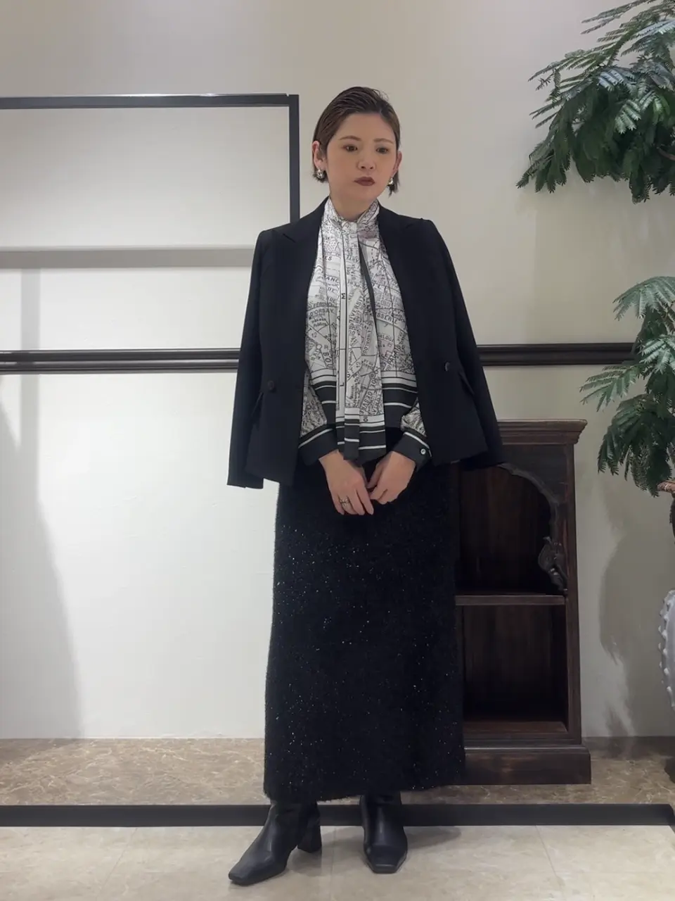 GRACE CONTINENTAL N.YURI コーディネート画像