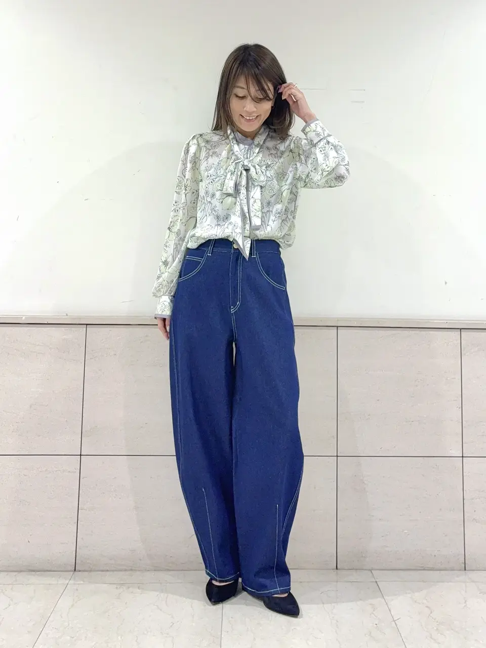 GRACE CONTINENTAL yukimi yonee コーディネート画像