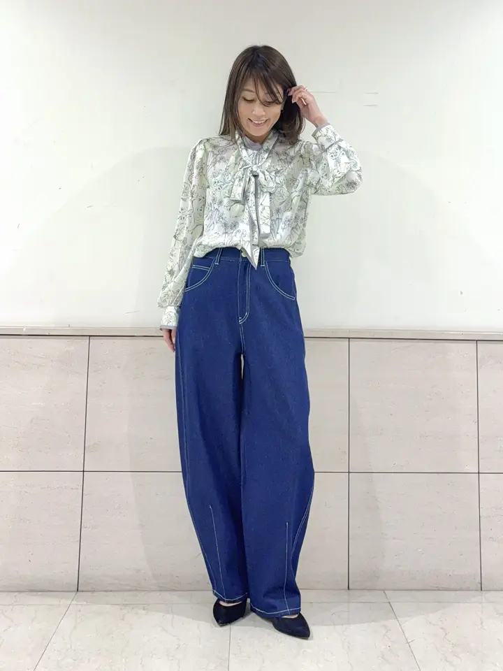 GRACE CONTINENTAL yukimi yonee コーディネート画像