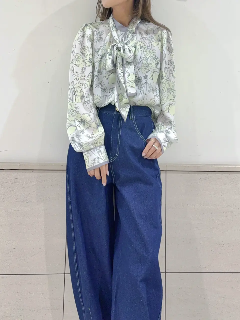 GRACE CONTINENTAL yukimi yonee コーディネート画像