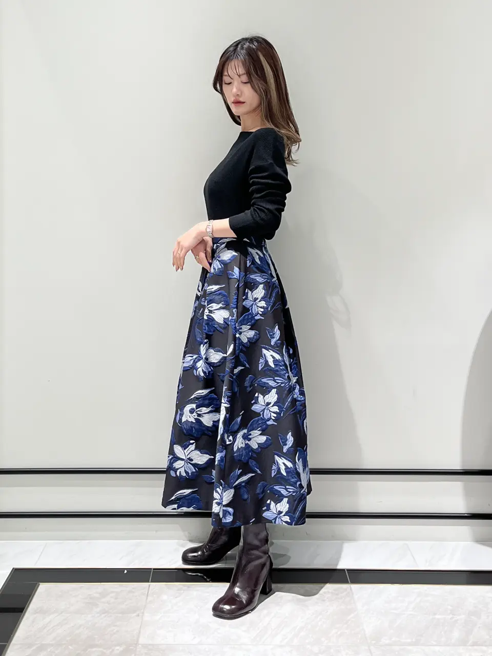 GRACE CONTINENTAL A.Kameyama コーディネート画像