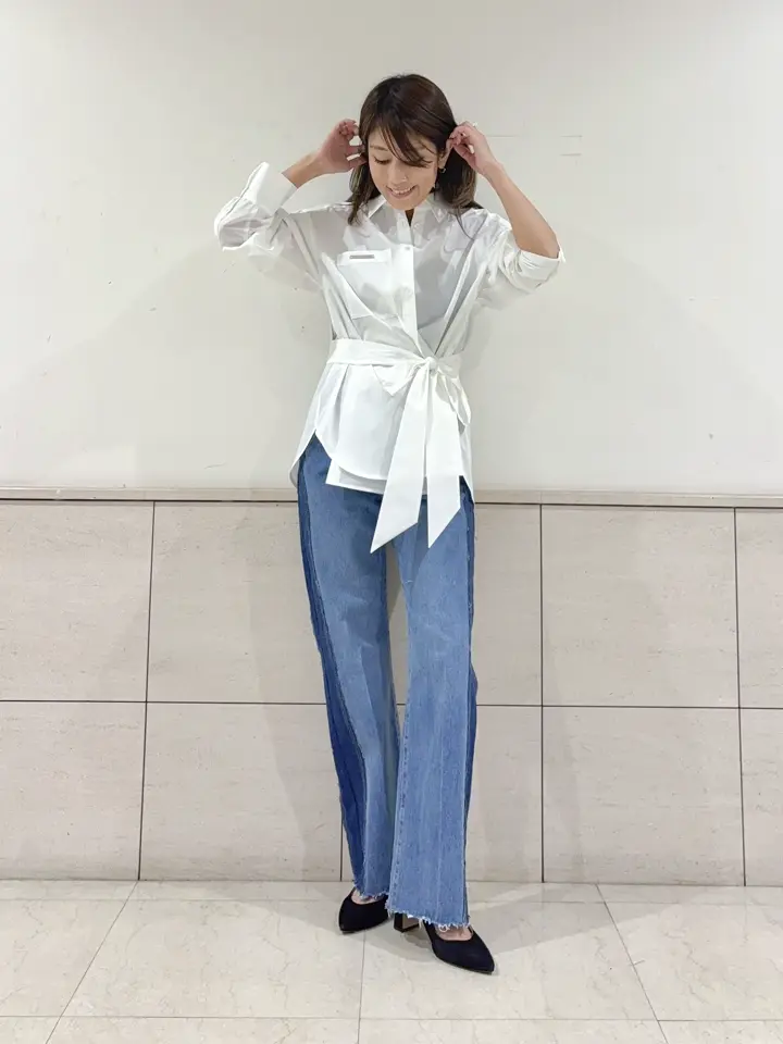 GRACE CONTINENTAL yukimi yonee コーディネート画像