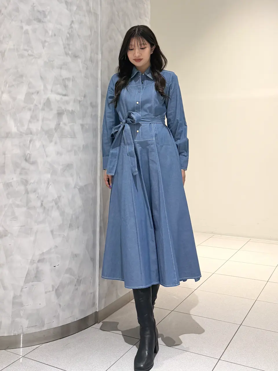 GRACE CONTINENTAL momo コーディネート画像