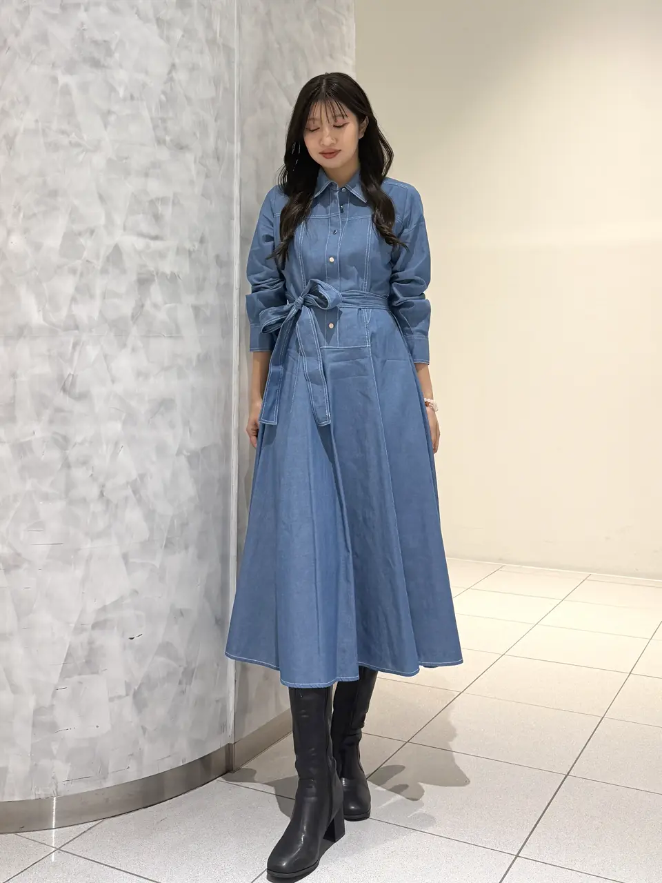 GRACE CONTINENTAL momo コーディネート画像