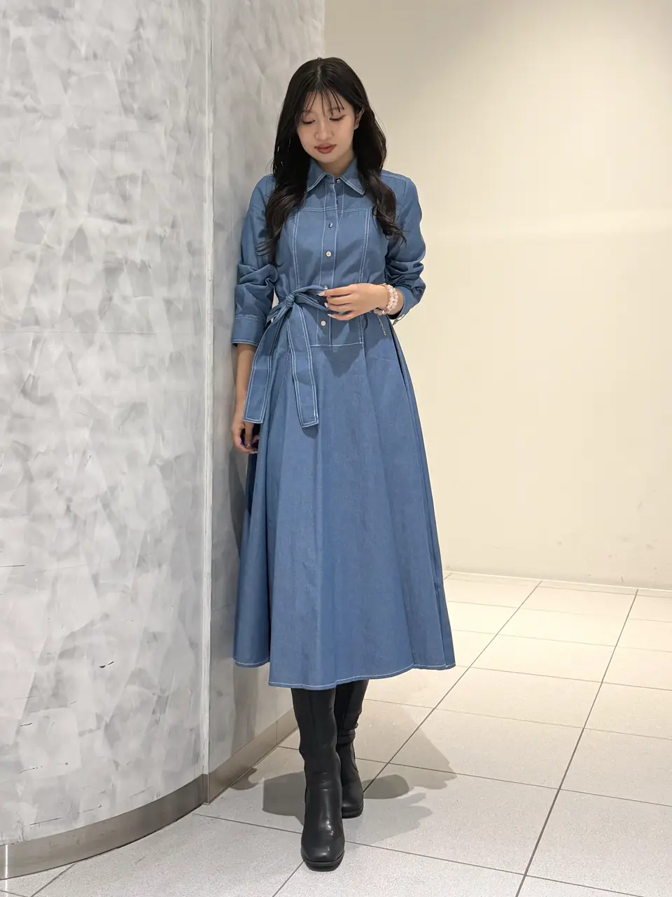 GRACE CONTINENTAL momo コーディネート画像