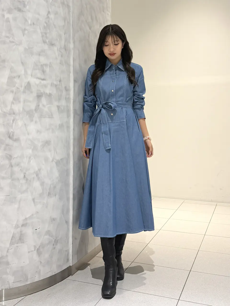 GRACE CONTINENTAL momo コーディネート画像