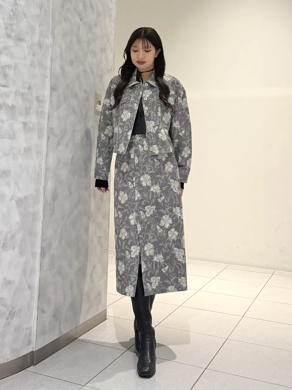 GRACE CONTINENTAL momo コーディネート画像