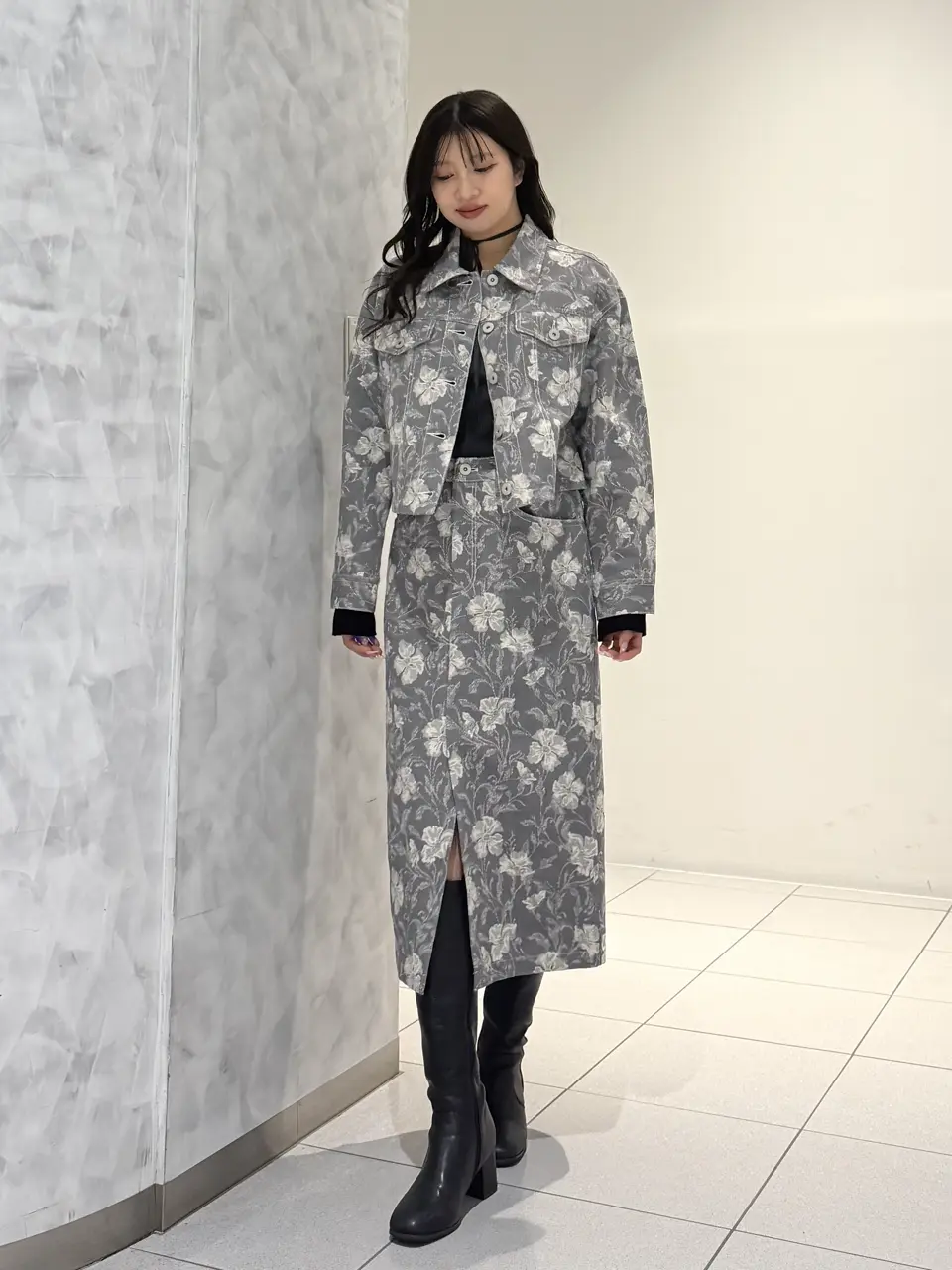 GRACE CONTINENTAL momo コーディネート画像