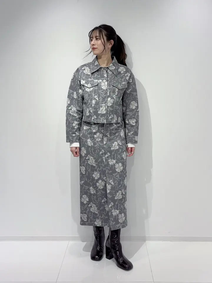 GRACE CONTINENTAL Hikaru Okada コーディネート画像