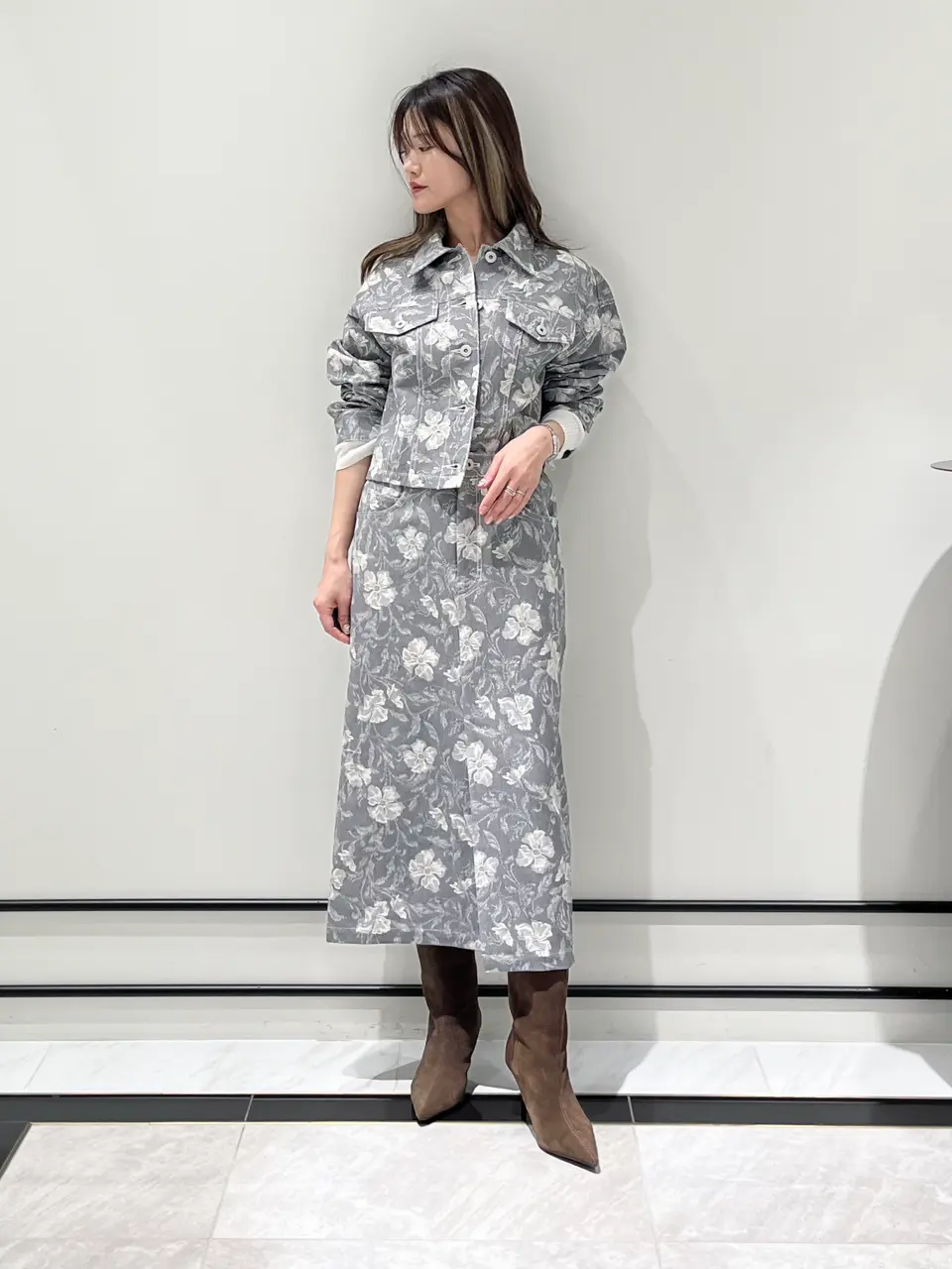 GRACE CONTINENTAL A.Kameyama コーディネート画像