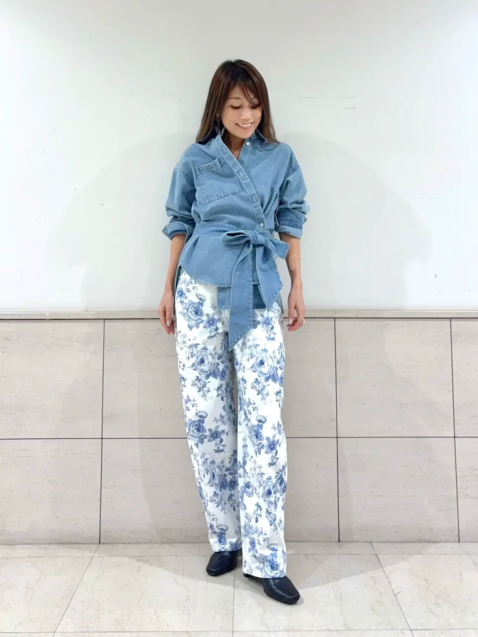 GRACE CONTINENTAL yukimi yonee コーディネート画像