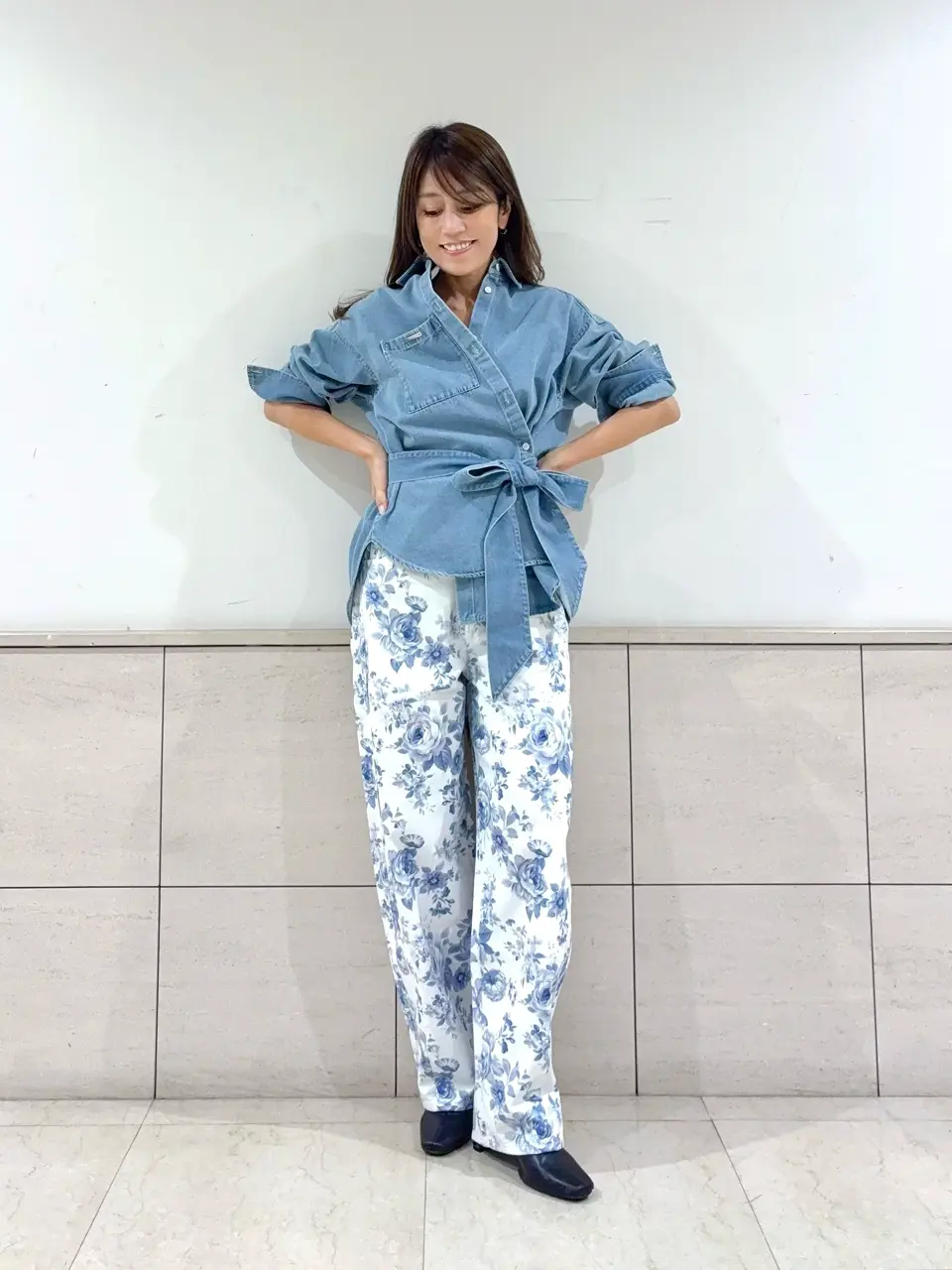 GRACE CONTINENTAL yukimi yonee コーディネート画像