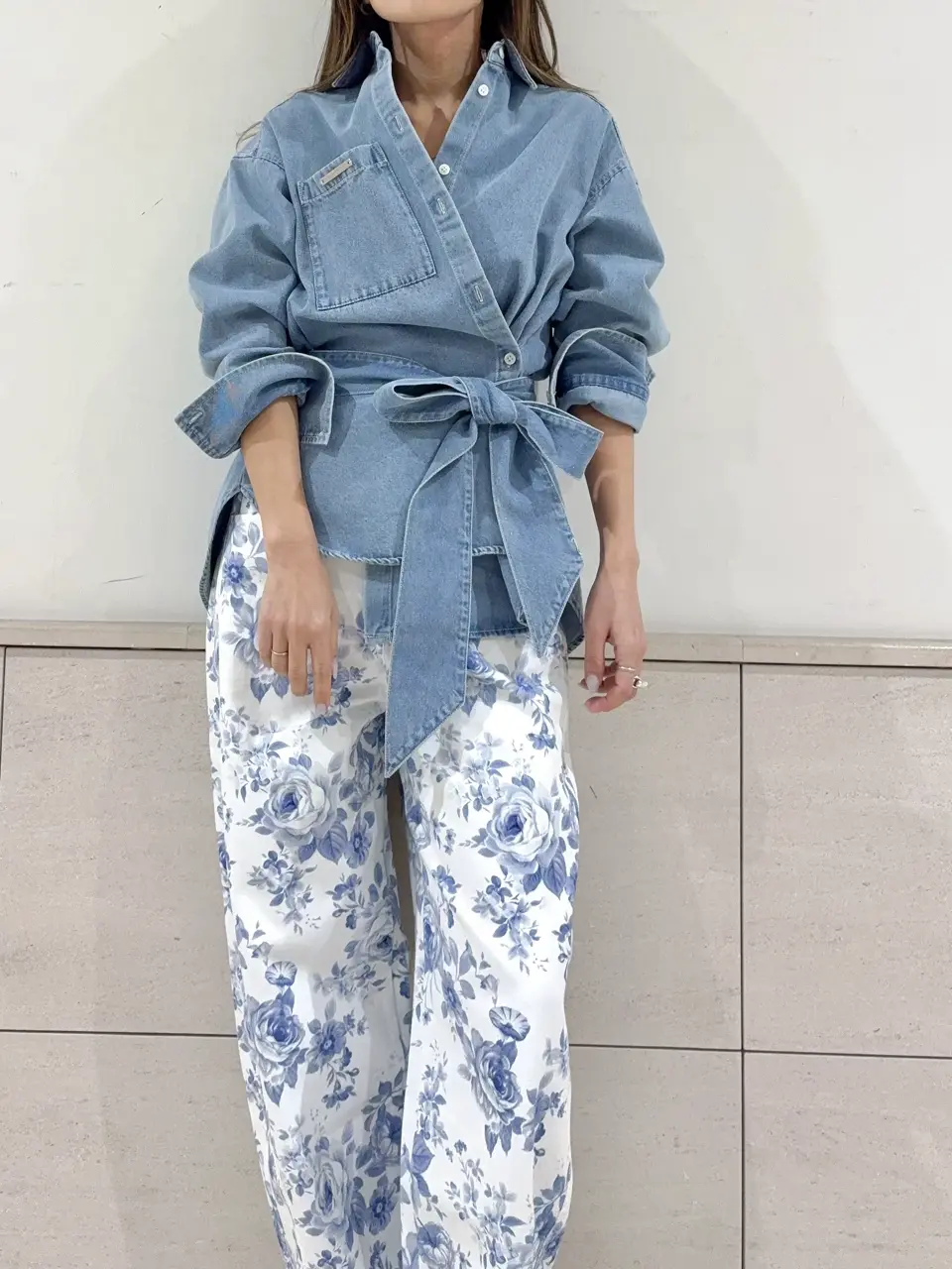 GRACE CONTINENTAL yukimi yonee コーディネート画像