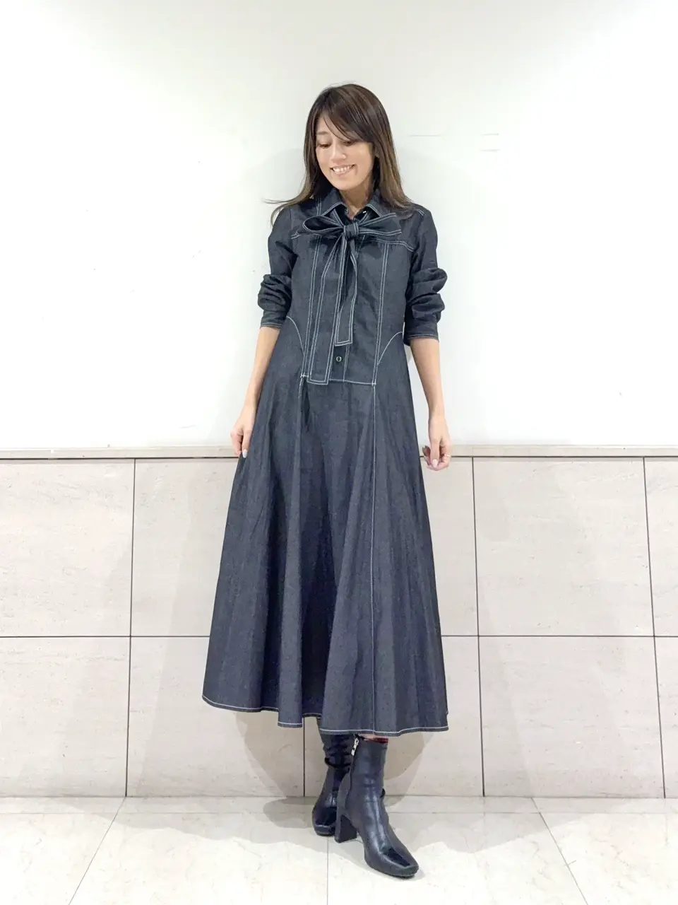 GRACE CONTINENTAL yukimi yonee コーディネート画像