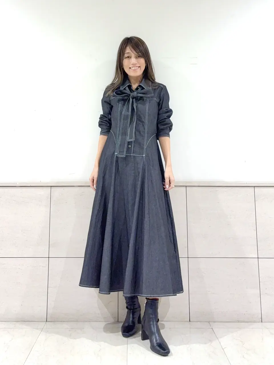 GRACE CONTINENTAL yukimi yonee コーディネート画像