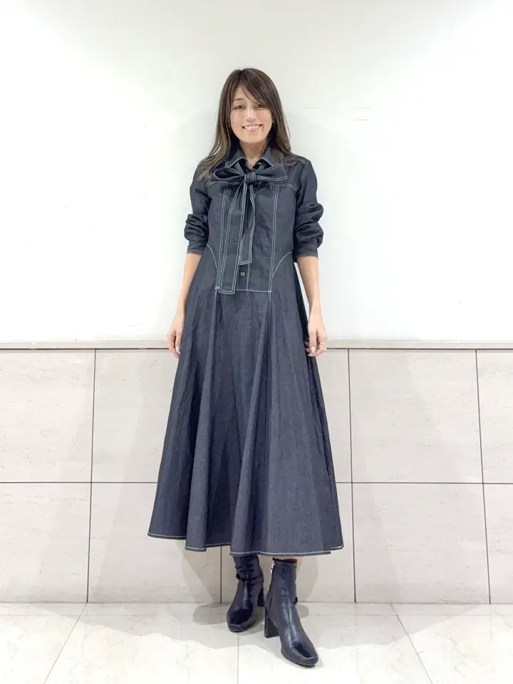 GRACE CONTINENTAL yukimi yonee コーディネート画像