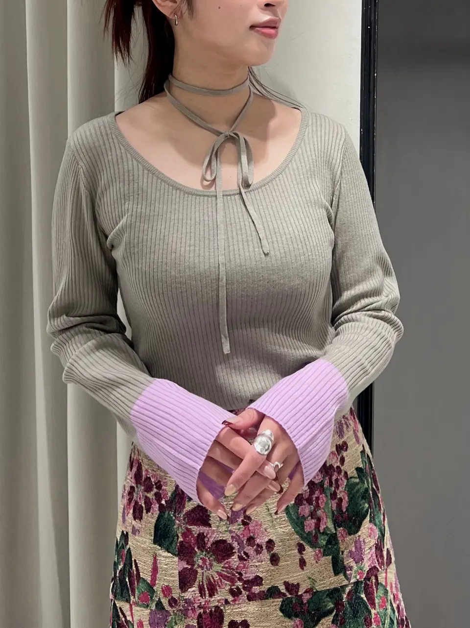 GRACE CONTINENTAL NORIA コーディネート画像