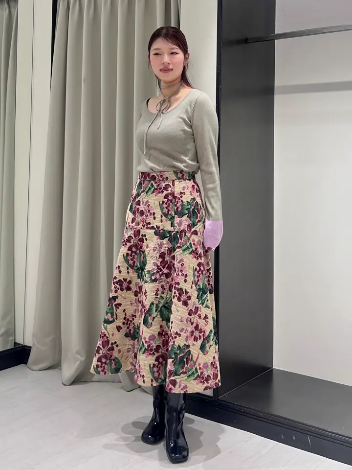 GRACE CONTINENTAL NORIA コーディネート画像