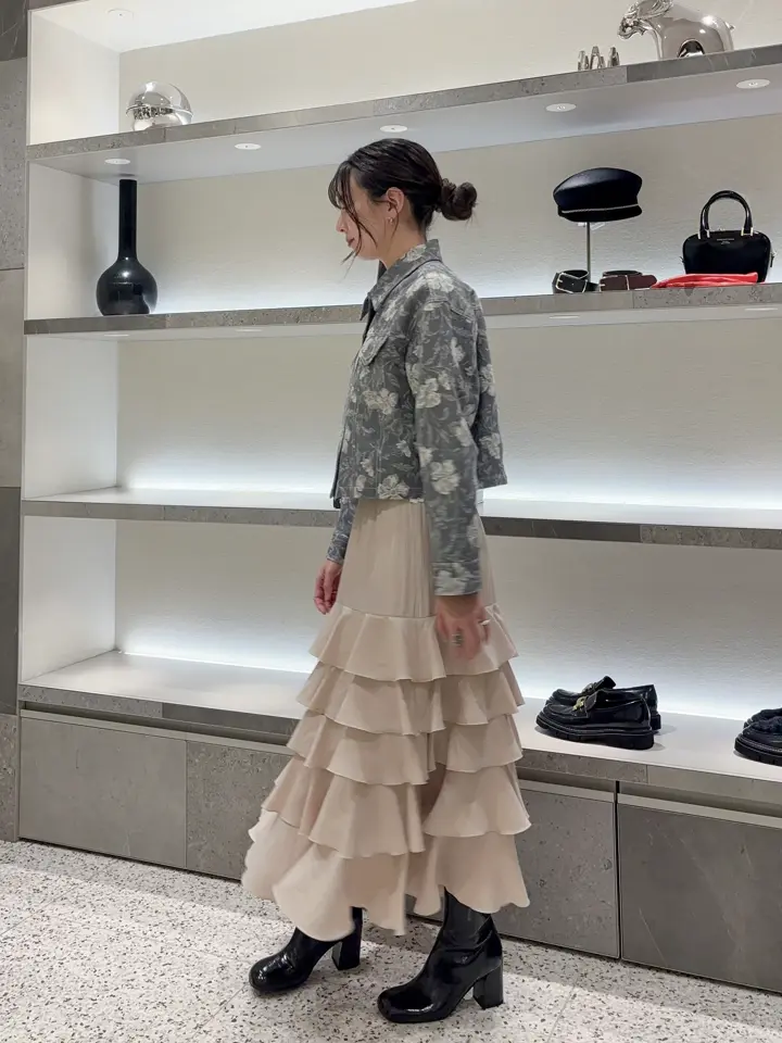 GRACE CONTINENTAL Hikaru Okada コーディネート画像