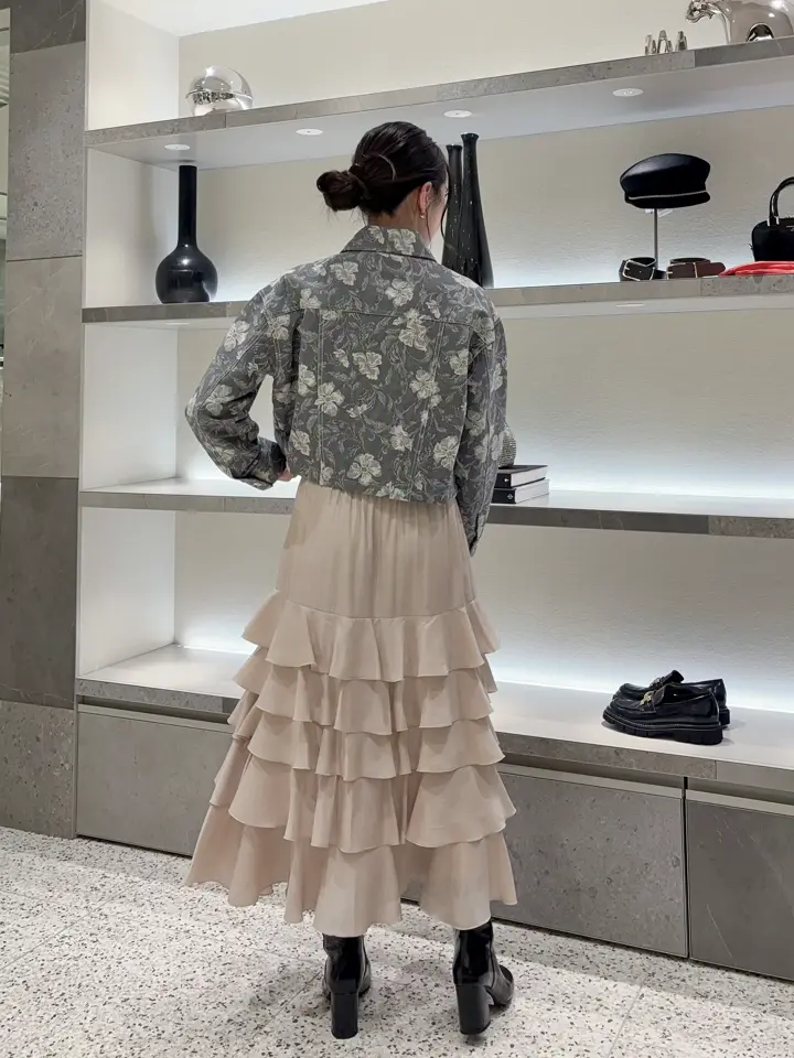 GRACE CONTINENTAL Hikaru Okada コーディネート画像