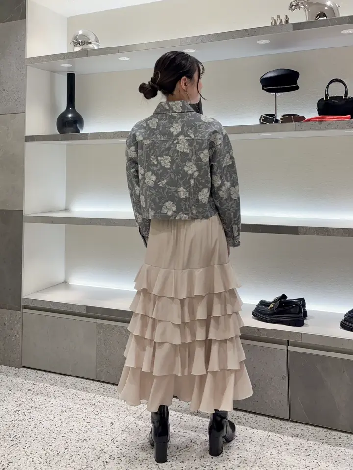 GRACE CONTINENTAL Hikaru Okada コーディネート画像