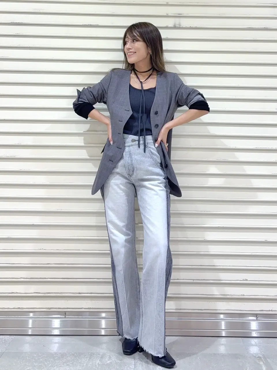 GRACE CONTINENTAL yukimi yonee コーディネート画像