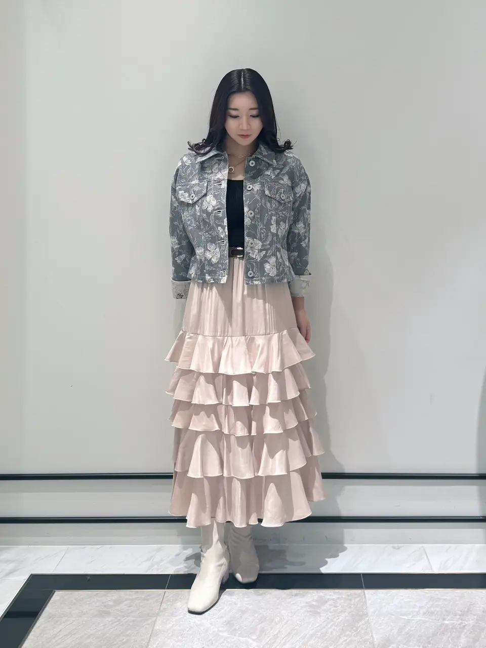 GRACE CONTINENTAL MOMOKO コーディネート画像